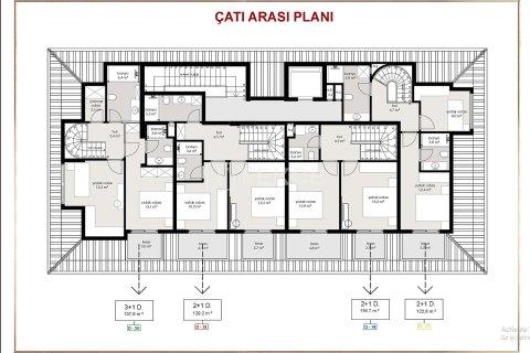 Квартира 2+1 в Аланья, Турция №21025 17