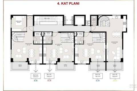 2+1 Apartment en Alanya, Turkey No. 21025 16