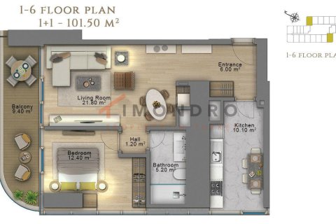 Studio Appartement à Sisli, Turkey No. 21608 23