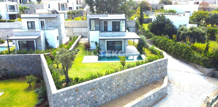 3+1 Villa en Bodrum, Turkey No. 60764