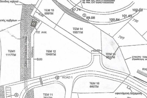 Земельный участок 1965м² в Агиос Афанасиос, Кипр №66089 3