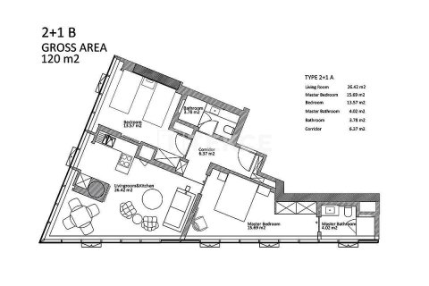 1+1 Apartment in Istanbul, Turkey No. 16538 24