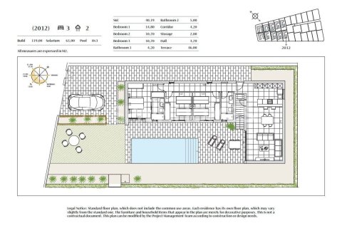 Вилла с 3 спальнями в Альгорфа, Испания №25894 3