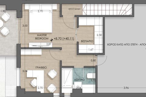 3 dormitorios Maisonette en Thermi, Greece No. 54212 6