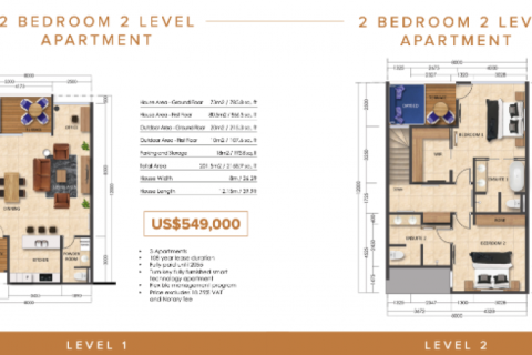 Apartment en Canggu, Indonesia No. 22699 9