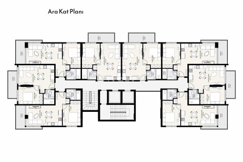 1+1 Apartment in Alanya, Turkey No. 11009 18