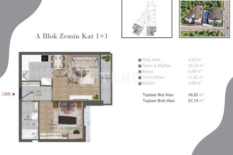 2+1 Apartment in Antalya, Turkey No. 14424 3