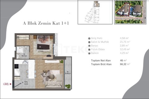 2+1 Apartment in Antalya, Turkey No. 14424 6