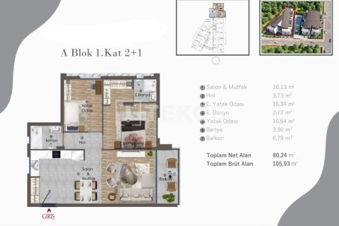 2+1 Apartment in Antalya, Turkey No. 14424 2