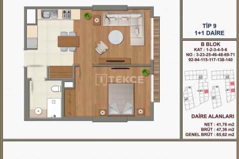 1+1 Appartement à Istanbul, Turkey No. 21575 20