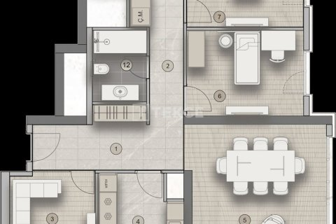 4+1 Appartement à Ankara, Turkey No. 20839 24