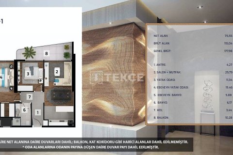 2+1 Appartement à Izmir, Turkey No. 16782 22