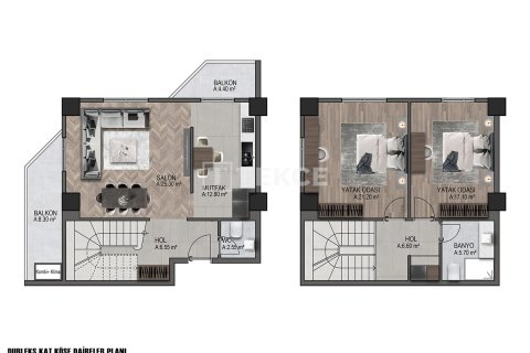 2+1 Appartement à Bursa, Turkey No. 13348 19