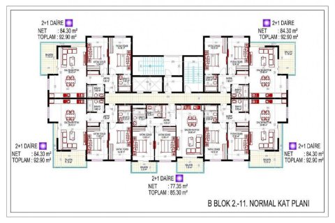 2+1 Apartment in Alanya, Turkey No. 10925 15