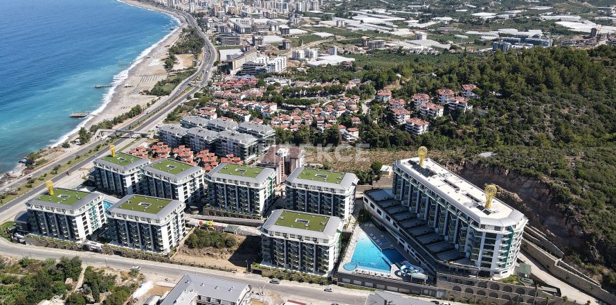 1+1 Appartement à Alanya, Turkey No. 10921