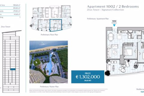 2 dormitorios Apartment en Limassol, Cyprus No. 36974 18