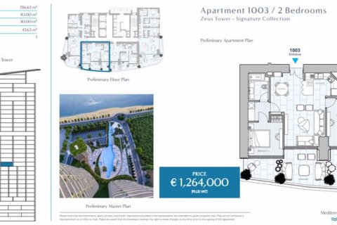 2 dormitorios Apartment en Limassol, Cyprus No. 36974 19