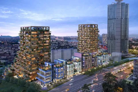 Квартира с 5 комнатами в Стамбул, Турция №92200 1