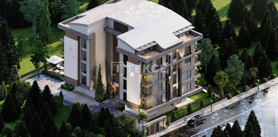 3+2 Penthouse en Antalya, Turkey No. 46518