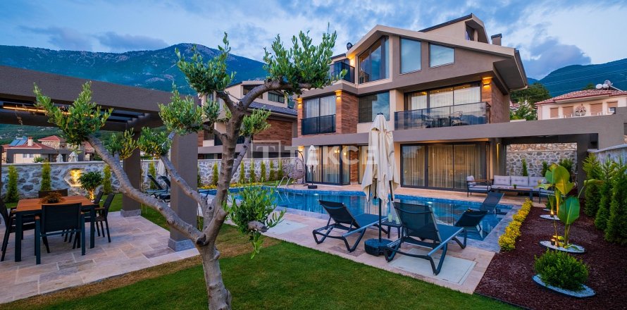 3+1 Villa en Fethiye, Turkey No. 14162