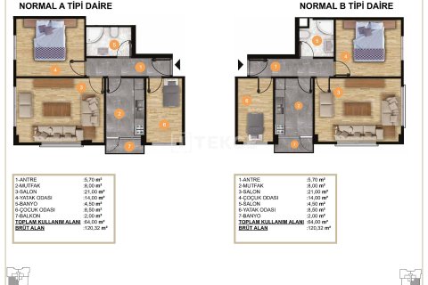 2+1 Apartment en Istanbul, Turkey No. 73475 9