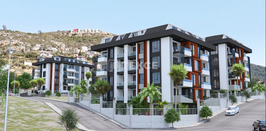 2+1 Appartement à Alanya, Turkey No. 75789