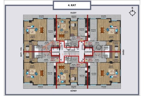 4+1 Appartement à Antalya, Turkey No. 17070 6