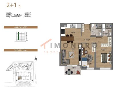 2+1 Apartment in Eyup, Turkey No. 17788 17