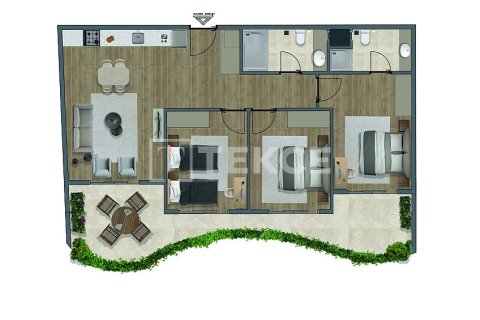 2+1 Apartment in Erdemli, Turkey No. 22072 27