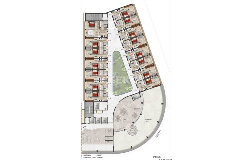 1+1 Apartment en Aksu, Turkey No. 15915 14