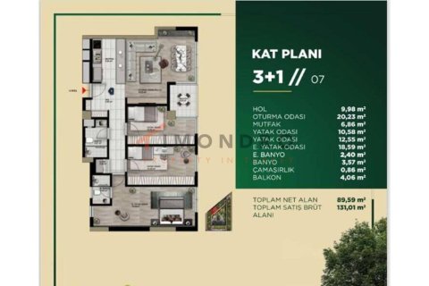 3+1 Apartment en Pendik, Turkey No. 21059 24