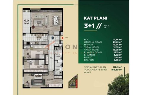 3+1 Apartment en Pendik, Turkey No. 21059 20