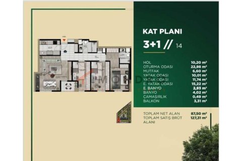 3+1 Apartment in Pendik, Turkey No. 21059 23