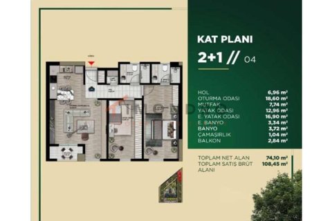 3+1 Appartement à Pendik, Turkey No. 21059 21