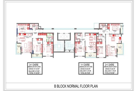 2+1 Penthouse à Alanya, Turkey No. 21966 24