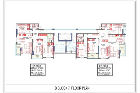 2+1 Penthouse à Alanya, Turkey No. 21966 27