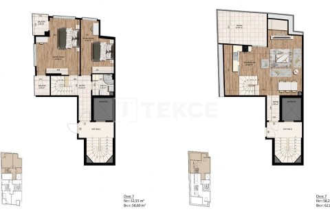 2+1 Penthouse à Istanbul, Turkey No. 53081 2