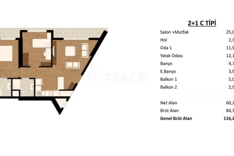 3+1 Appartement à Izmir, Turkey No. 23685 30