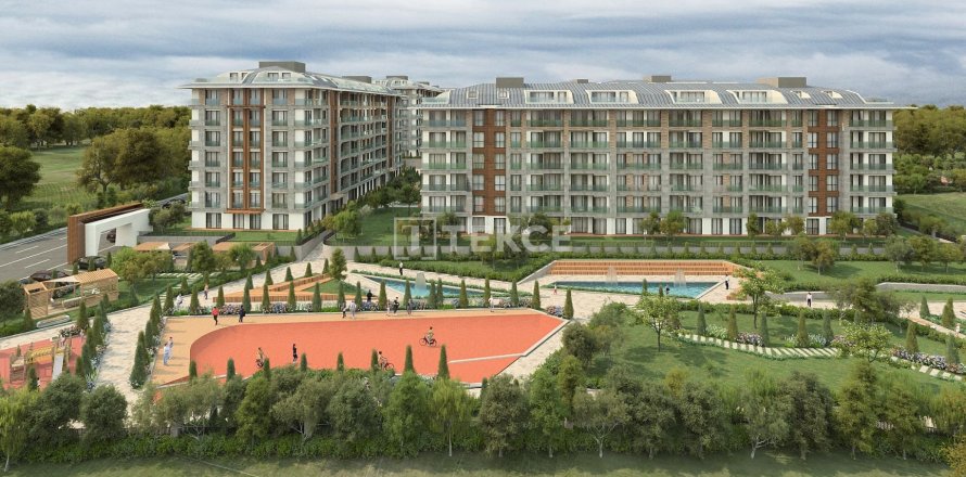 Квартира 4+1 в Стамбул, Турция №21057