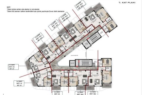 Пентхаус 3+1 в Аланья, Турция №11038 14