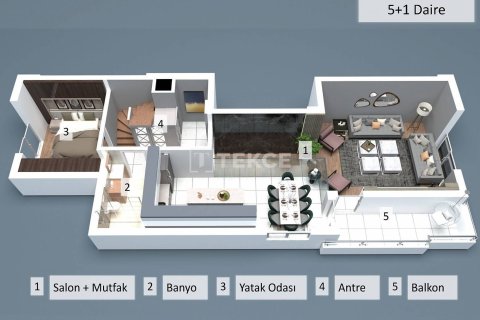 2+1 Apartment in Antalya, Turkey No. 11041 14