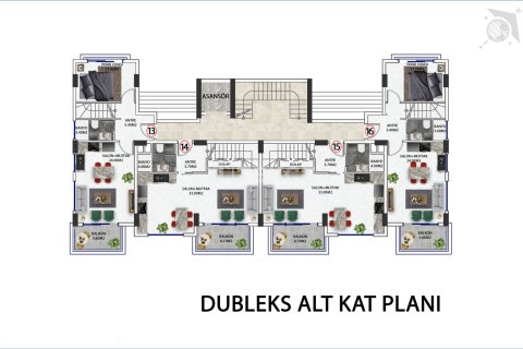 3+1 Appartement à Alanya, Turkey No. 15187 20