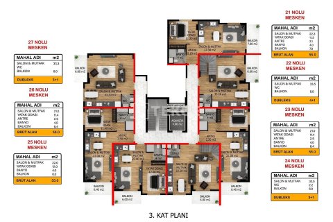 4+1 Apartment in Alanya, Turkey No. 16491 2