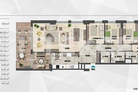 4+1 Apartment en Istanbul, Turkey No. 16648 18