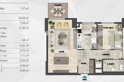 4+1 Appartement à Istanbul, Turkey No. 16648 24