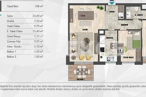 4+1 Apartment in Istanbul, Turkey No. 16648 23