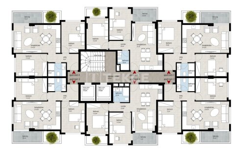 2+1 Appartement à Alanya, Turkey No. 13813 19