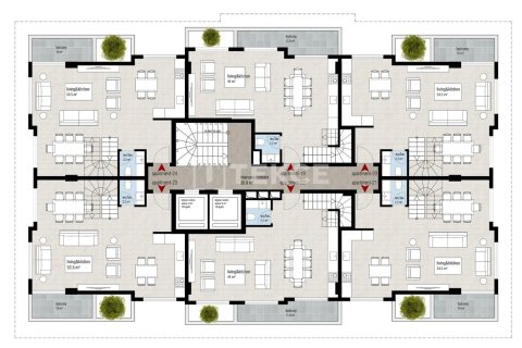 2+1 Appartement à Alanya, Turkey No. 13813 22