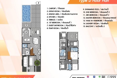 4 dormitorios House en Chiang Mai, Thailand No. 1507 2