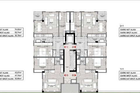 Квартира 3+1 в Стамбул, Турция №72674 10